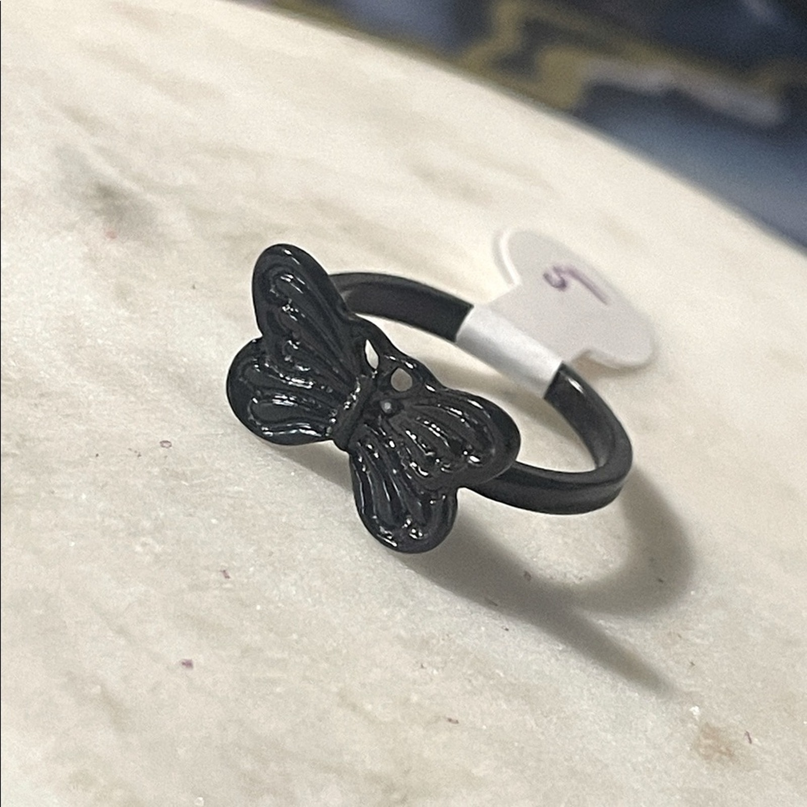 Fashionringgothic Black Butterfly 8$